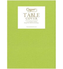 Paper Linen Solid Table Cover in Lime Green - 1 Each
