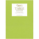 Paper Linen Solid Table Cover in Lime Green - 1 Each