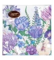 Shades Of Blue Cocktail Napkins - 20 Per Package