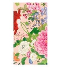A Profusion Of Flowers 2 Shell Pink Guest Towel - package of 15