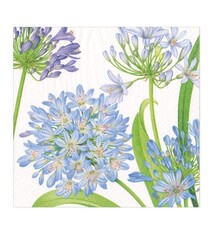Agapanthus Garden Paper Luncheon Napkins - 20 Per Package
