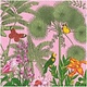 Paradise Garden Pink Dinner Napkin - package of 20