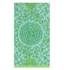 Indigo Garden Jade/Turquoise Guest Towel - package of 15
