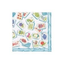 Mahjong Robin'S Egg Cocktail Napkin - package of 20