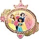 34" Princess Once Upon Shape Mylar Balloon