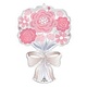25" Tying the Knot Flower Super Shape Balloon