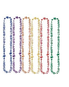 21st  Birthday Beads-Of-Expression