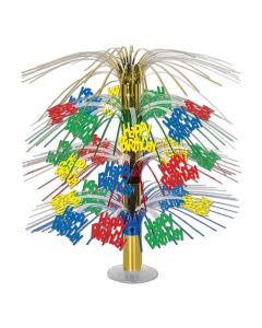 Happy Birthday Cascade Centerpiece