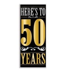 Here's To "50" Years Door Cover