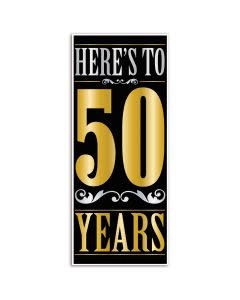 Here's To "50" Years Door Cover