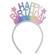 Glittered Happy Birthday Headband