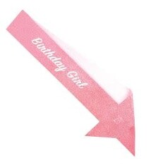 Birthday Girl Glittered Sash