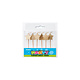 Gold Star Picks Candles 6/pkg