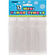 Plastic Tongs - Clear 12 Count