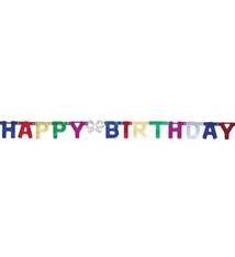 Deluxe Birthday Jointed Banner