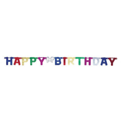 Deluxe Birthday Jointed Banner