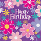 Birthday Blossom Party Lunch Napkins 16 Count