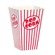 Red and White Striped Popcorn Boxes 10ct