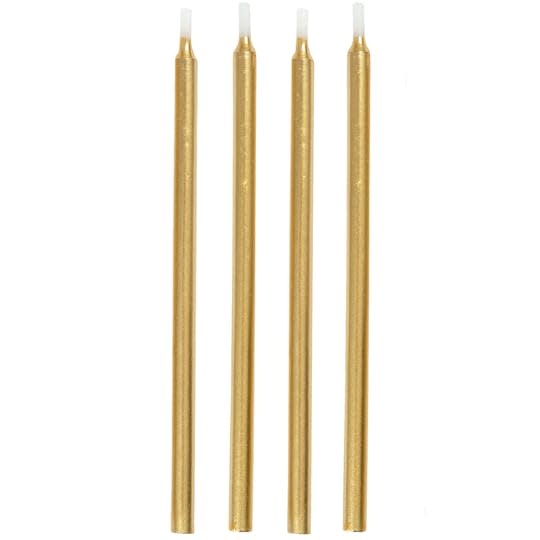 5" Gold Birthday Candles