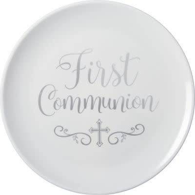 First Communion Round Platter