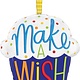 28" Make a Wish Cupcake Super Shape Balloon