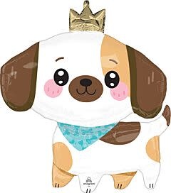 27" Kawaii Puppy Shape Mylar Balloon
