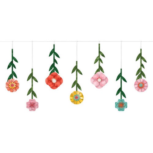 Florals Paper Flower Hanging Decoration