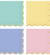 Spring Pastel - Lunch Napkins 16 per Package