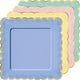 Spring Pastels  Scalloped Paper Plates (8ct)