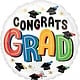 17" Bright Future Congrats Grad Mylar Balloon (H13)