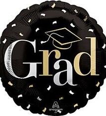 17" Class Dismissed Mylar Balloon (H11)