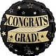 17" Congrats to the Grad Mylar Balloon (H9)