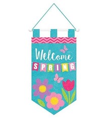 Welcome Spring Door Hanging  Decoration