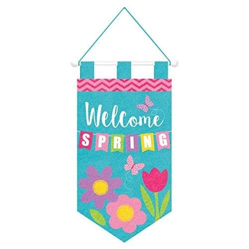 Welcome Spring Door Hanging  Decoration