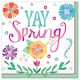 Watercolor Spring Lunch Napkins 36ct