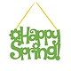 Spring Glitter Sign- Happy Spring