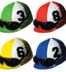 Horse Racing Jockey Helmet Cutouts
