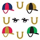 Jockey Helmet Cutouts