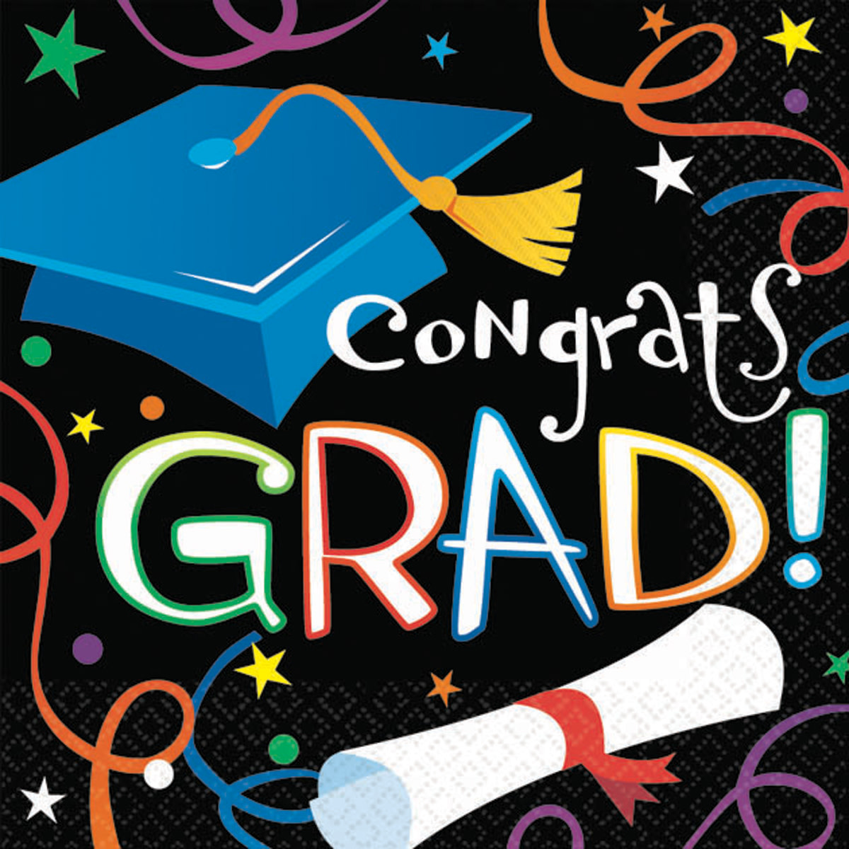 Grad Celebration Luncheon Napkin Pack of 100