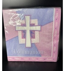 Rejoice Communion Pink Luncheon Napkins 36 Ct
