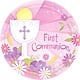 First Communion Pink 7" Plates (18 Pack)