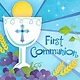 Blue First Communion Beverage Napkins 36 Count