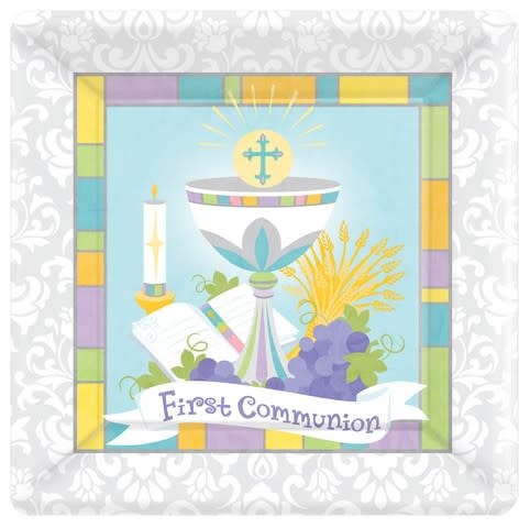Joyous Communion Dinner Plates 10.5 in.