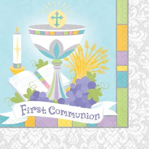 Joyous Communion Luncheon Napkins (36 Count)