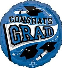 17" School Colors Be True to Your School - Blue (H4)