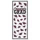 Congrats Grad Door Cover Burgundy
