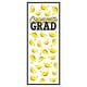 Congrats Grad Door Cover Yellow