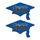 Congrats Grad Cutouts Blue
