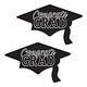 Congrats Grad Cutouts Black