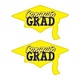 Congrats Grad Cutouts Yellow